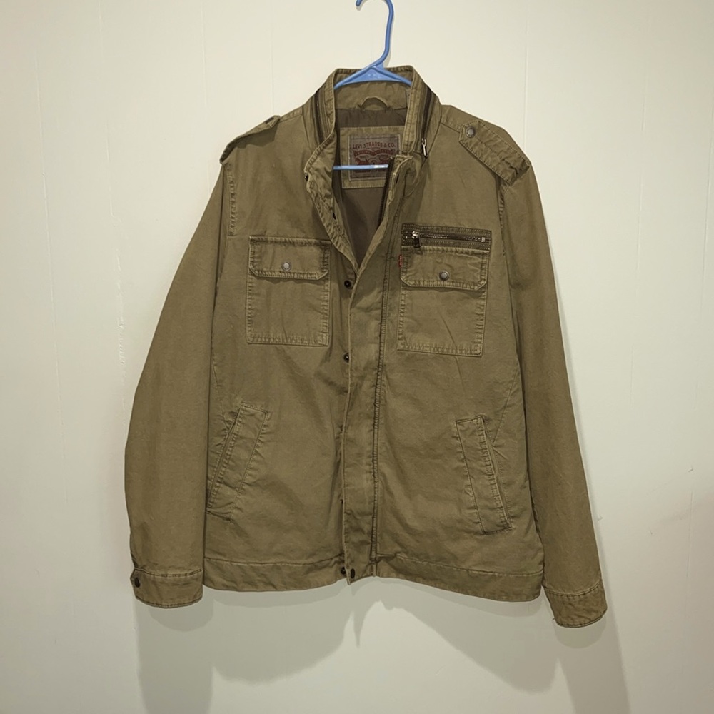 Large LEVIS Men Jacket - Army Green